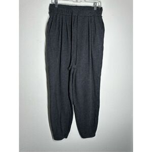 Color Alien Sweat Pants Joggers Gray Elastic Waist Size XL Cotton Blend